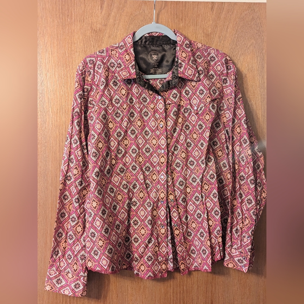 Wrangler Twenty X Women's Western Button Up Shirt